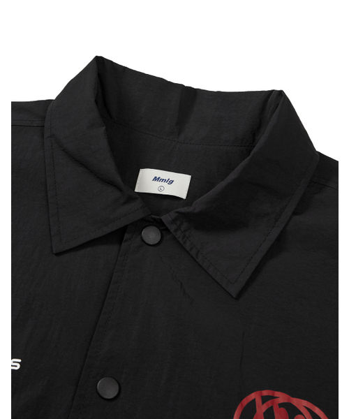 MMLG（エムエムエルジー）の「[Mmlg] STAFF COACH JACKET (BLACK)（ナイロンジャケット・レディース・その他・X-LARGE/LARGE/MEDIUM/SMALL）」の3枚目の写真