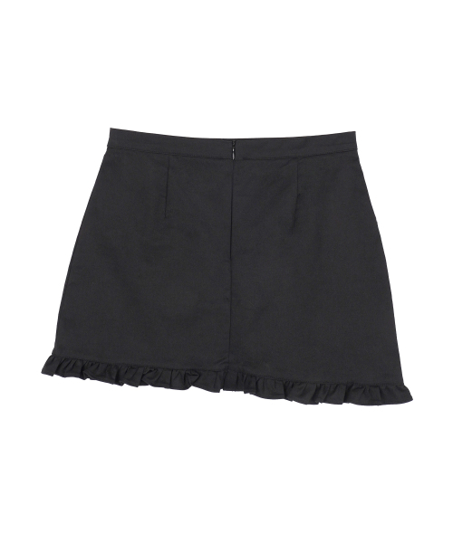 HARDCORE HAPPINESS(ハードコアハピネス)の「レイヤードフリルスカートパンツ(その他パンツ・レディース・ブラック・SMALL/MEDIUM)」の10枚目の写真