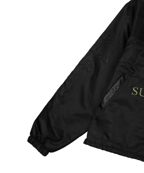 SUNDAY FRUIT MARKET（サンデーフルーツマーケット）の「W) APPLE COACH JACKET BLACK（ナイロンジャケット・レディース・その他・SMALL/MEDIUM）」の4枚目の写真