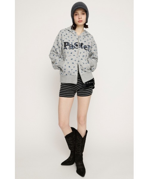 2026SS新作】FLOWER CUT HOODIE フラワー カット フーディ 冬服 春服