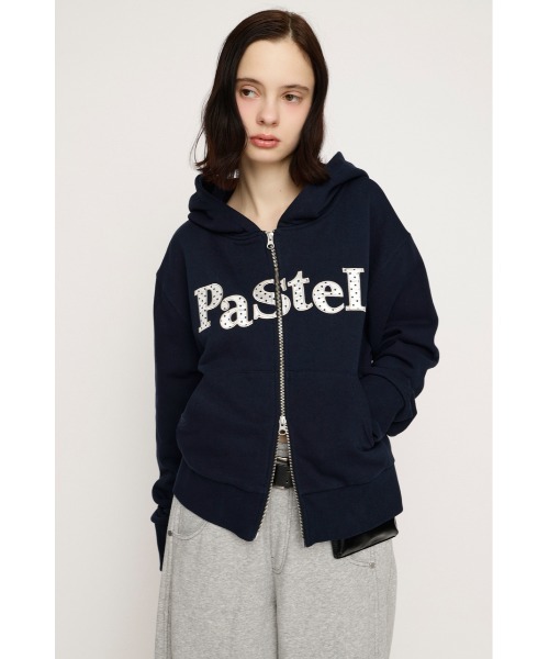 SLY（スライ）の「【2026SS新作】FLOWER CUT HOODIE フラワー カット フーディ 冬服 春服（パーカー・レディース・グレー系その他2/ネイビー/ホワイト系その他2/ベージュ系その他・FREE）」の19枚目の写真