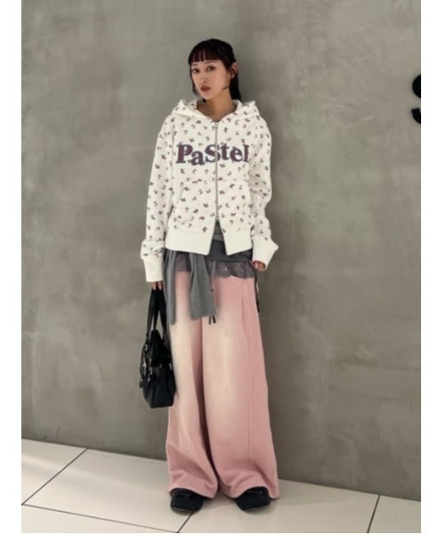2026SS新作】FLOWER CUT HOODIE フラワー カット フーディ 冬服 春服