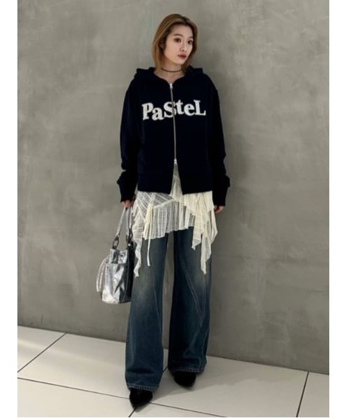 2026SS新作】FLOWER CUT HOODIE フラワー カット フーディ 冬服 春服