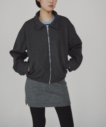 duei（デュイ）の「ウールライクダブルジップショートブルゾン（ブルゾン）」