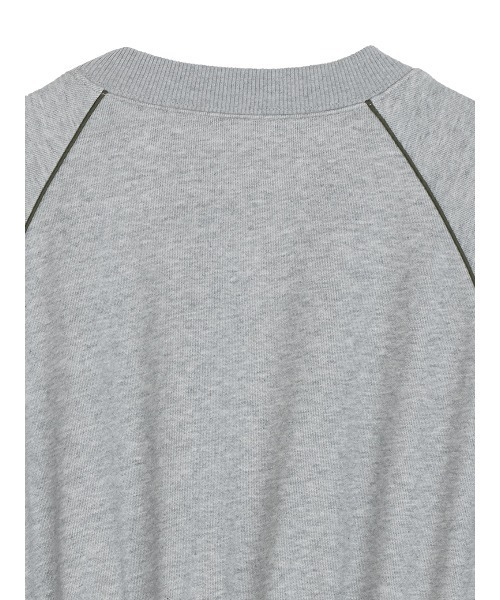 Ameri（アメリ）の「UND MILITARY DOCKING SWEAT TOP（スウェット・レディース・グレー/ブラック・FREE）」の17枚目の写真