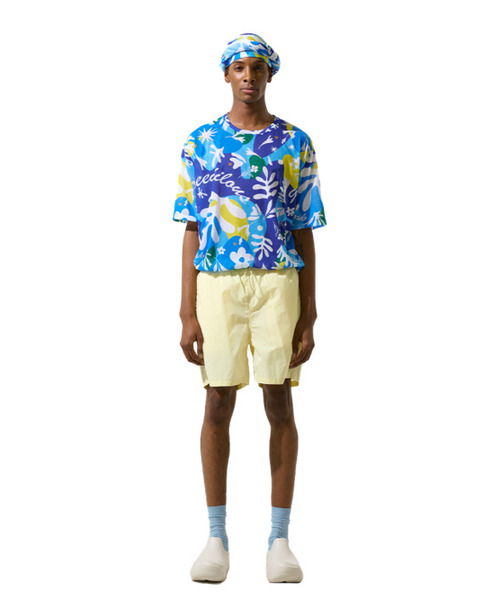 GREEDILOUS(グリディアス)の「Blue Cut Out Print Short Sleeve(Tシャツ/カットソー・メンズ・その他・SMALL/MEDIUM/LARGE/X-SMALL)」の1枚目の写真