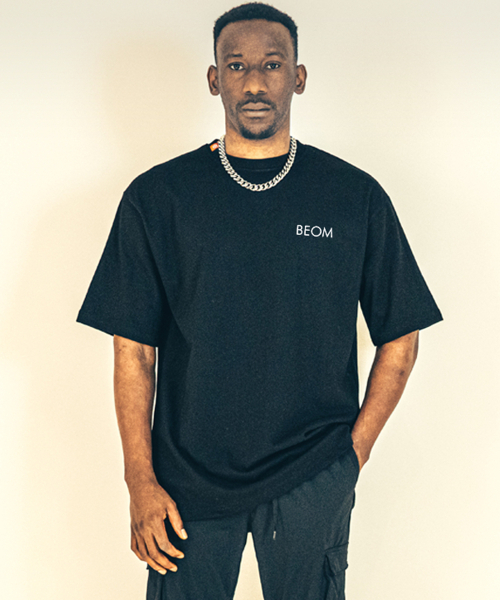 BEOM(ボム)の「バダカメ オーバーサイズ Tシャツ ブラック(Tシャツ/カットソー・メンズ・その他・1/2)」の2枚目の写真