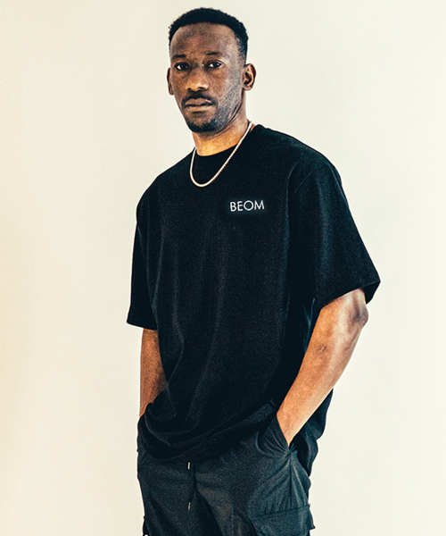 BEOM(ボム)の「バダカメ オーバーサイズ Tシャツ ブラック(Tシャツ/カットソー・メンズ・その他・1/2)」の3枚目の写真