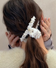 Heartdance（ハートダンス）の「ビジューツイードバンスクリップ（バレッタ/ヘアクリップ）」