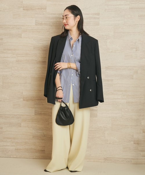 plage(プラージュ)の「boys washer シャツ(シャツ/ブラウス・レディース・ネイビー/ブルー/ホワイト・FREE)」の21枚目の写真