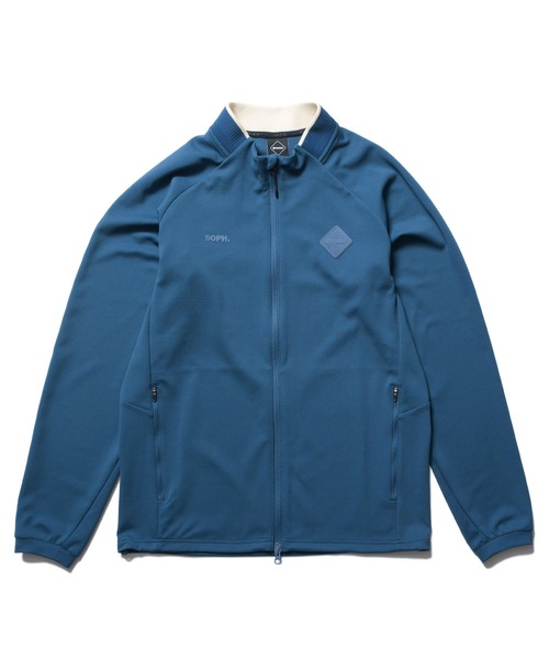 F.C.Real Bristol(エフシーレアルブリストル)の「ELITE TRAINING TRACK JACKET(ブルゾン・メンズ・ブラック/ブルー・SMALL/MEDIUM/LARGE/X-LARGE/XX-LARGE)」の2枚目の写真