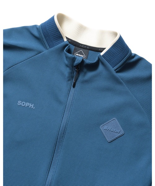 F.C.Real Bristol(エフシーレアルブリストル)の「ELITE TRAINING TRACK JACKET(ブルゾン・メンズ・ブラック/ブルー・SMALL/MEDIUM/LARGE/X-LARGE/XX-LARGE)」の10枚目の写真