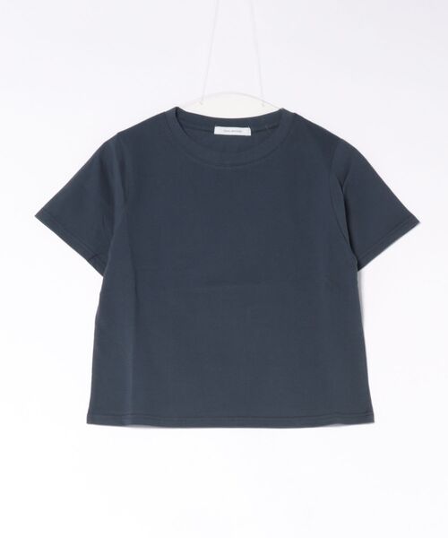 Doux archives(ドゥアルシーヴ)の「コンパクトTee(Tシャツ/カットソー・レディース・ネイビー/グレイッシュベージュ/オフホワイト・FREE)」の6枚目の写真