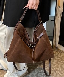 CELENA BEATS（セレナビーツ）の「レトロ スエード 2WAY ショルダー バックパックバッグ（ショルダーバッグ）」