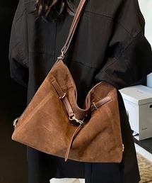 CELENA BEATS（セレナビーツ）の「レトロ スエード 2WAY ショルダー バックパックバッグ（ショルダーバッグ）」