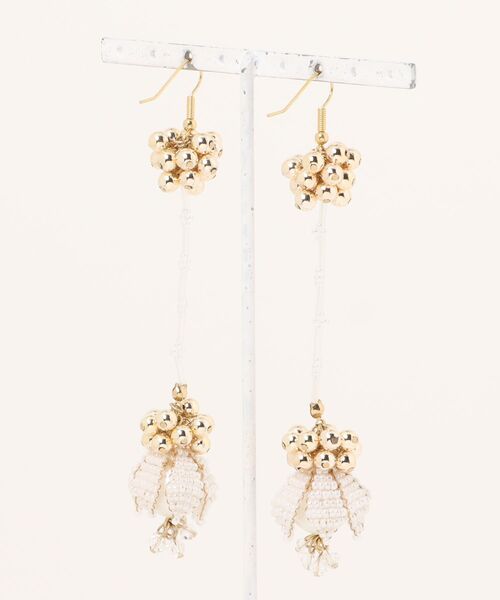 tone（トーン）の「【Tie】lilium・ピアス（ピアス（両耳用）・レディース・その他・FREE）」の2枚目の写真