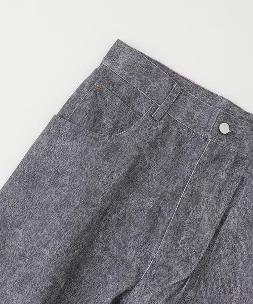 PLAYHOUR /プレイアワー Baggy Printed Denim（デニムパンツ）｜PLAY