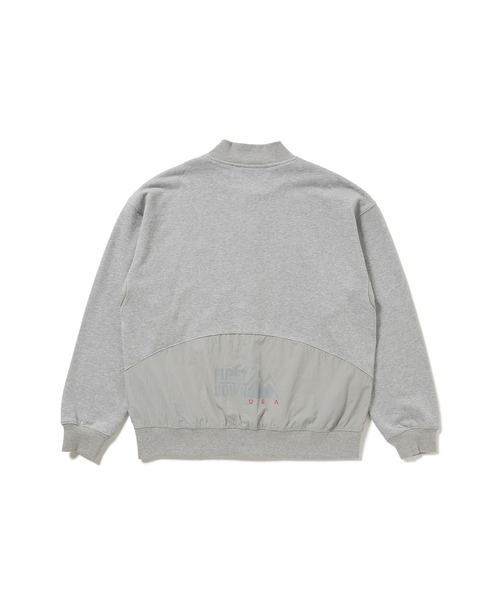 FIRST DOWN(ファーストダウン)の「スウェット カーディガン(カーディガン/ボレロ・メンズ・グレー/ブラック・L/M/XL)」の3枚目の写真