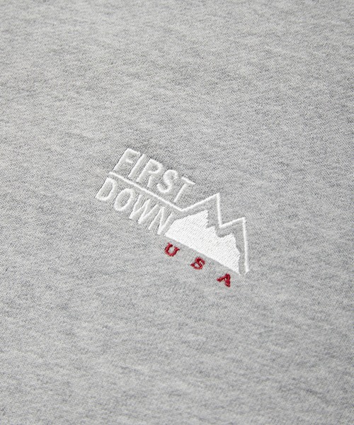 FIRST DOWN(ファーストダウン)の「スウェット カーディガン(カーディガン/ボレロ・メンズ・グレー/ブラック・L/M/XL)」の4枚目の写真