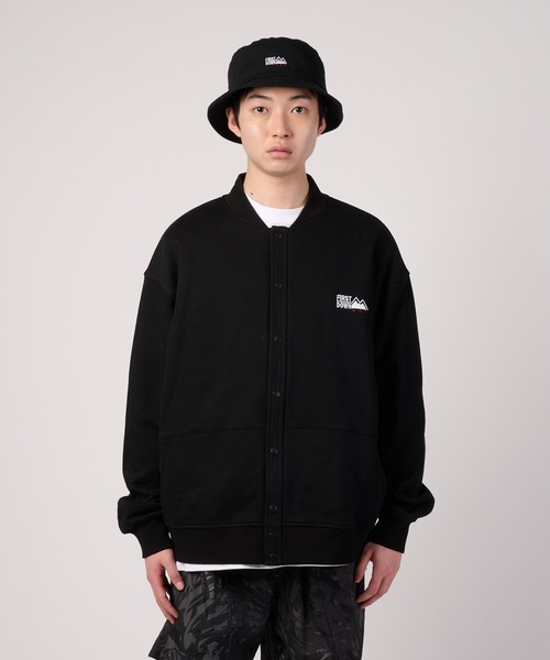 FIRST DOWN(ファーストダウン)の「スウェット カーディガン(カーディガン/ボレロ・メンズ・グレー/ブラック・L/M/XL)」の15枚目の写真