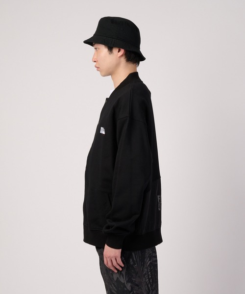 FIRST DOWN(ファーストダウン)の「スウェット カーディガン(カーディガン/ボレロ・メンズ・グレー/ブラック・L/M/XL)」の16枚目の写真