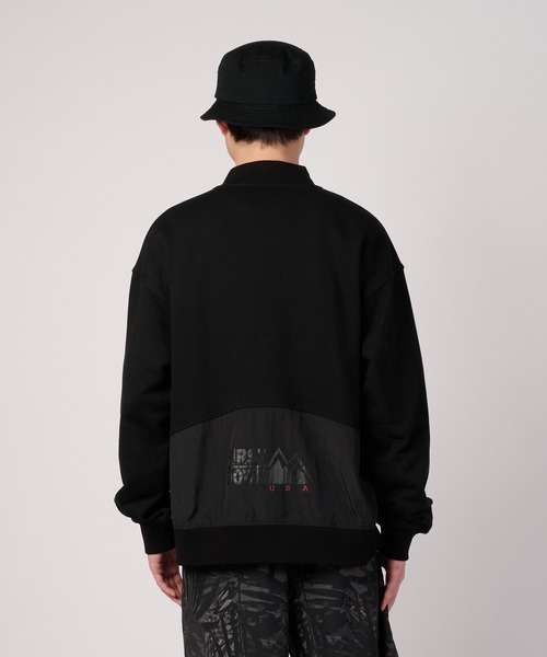 FIRST DOWN(ファーストダウン)の「スウェット カーディガン(カーディガン/ボレロ・メンズ・グレー/ブラック・L/M/XL)」の17枚目の写真