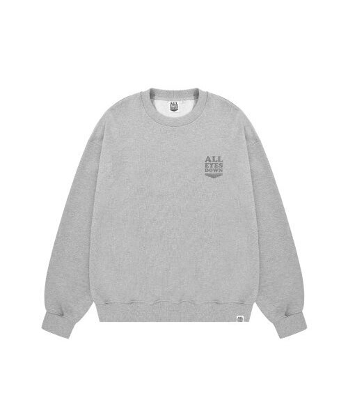 LOGO SWEAT SHIRTS (GREY)