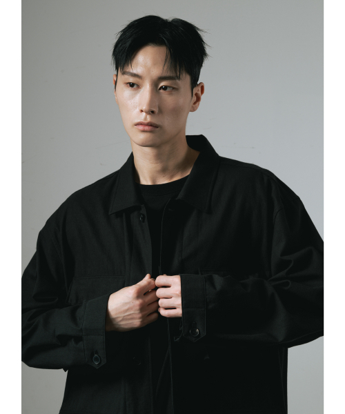 Vintage BDU Jacket (Black)（ミリタリージャケット）｜WHAGI（ワギ