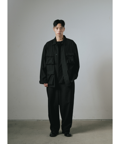Vintage BDU Jacket (Black)（ミリタリージャケット）｜WHAGI（ワギ