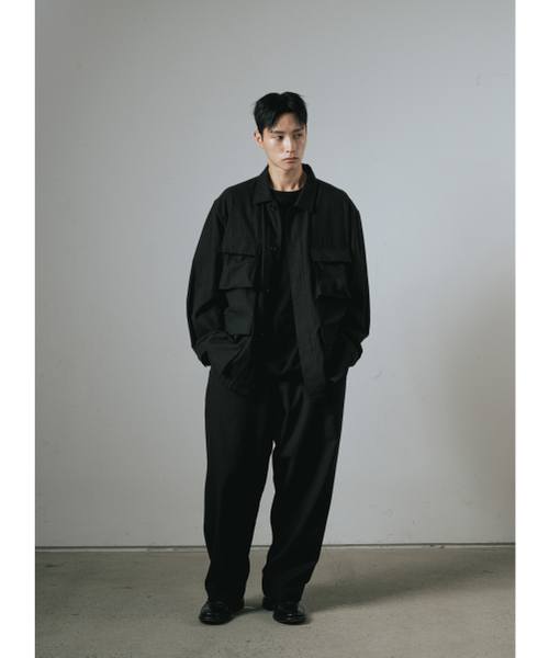 Vintage BDU Jacket (Black)（ミリタリージャケット）｜WHAGI（ワギ