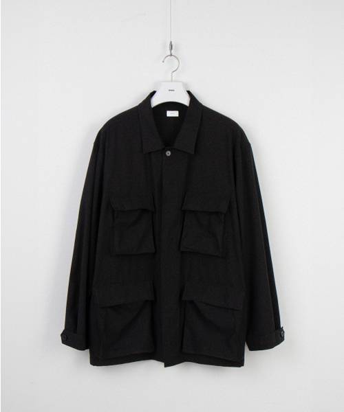 Vintage BDU Jacket (Black)（ミリタリージャケット）｜WHAGI（ワギ
