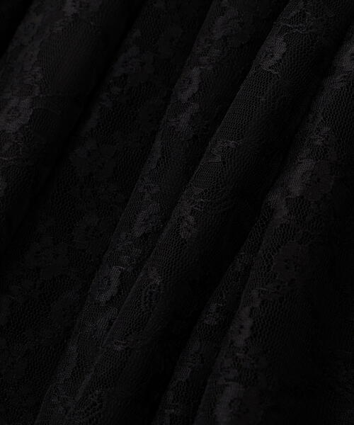 N.（N. Natural Beauty Basic）（エヌエヌナチュラルビューティーベーシック）の「レースギャザーキャミチュニック（キャミソール・レディース・オフホワイト/ブラック・ﾌﾘ-）」の20枚目の写真