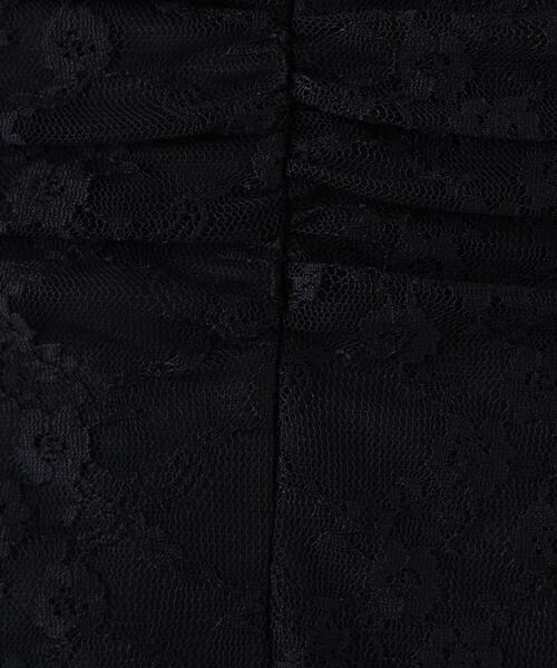 N.（N. Natural Beauty Basic）（エヌエヌナチュラルビューティーベーシック）の「レースギャザーキャミチュニック（キャミソール・レディース・オフホワイト/ブラック・ﾌﾘ-）」の21枚目の写真