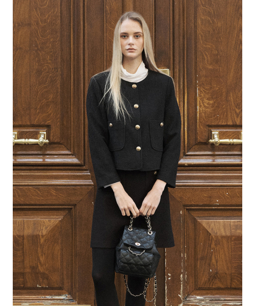ANOETIC(アノエティック)の「ANC CLASSIC QUILTING BACKPACK(バックパック/リュック・レディース・ブラック・FREE)」の3枚目の写真