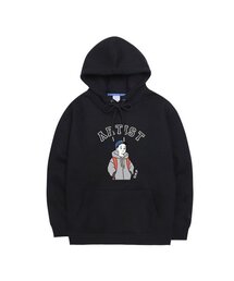 OHP x ハーモニア 工学部生 起毛フードパーカー