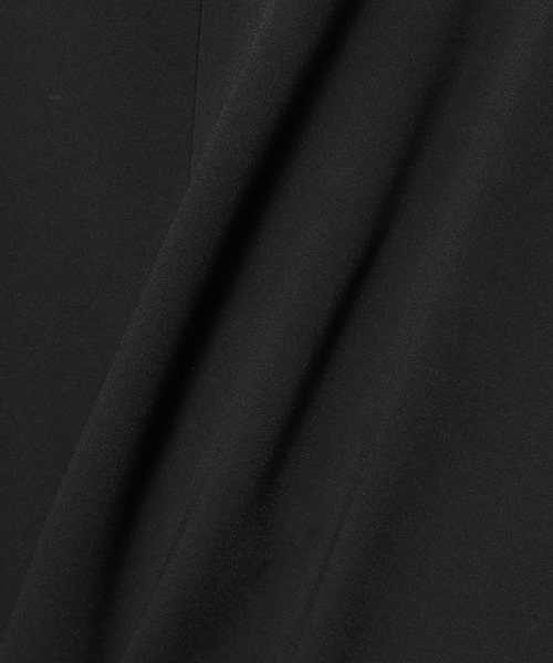 ESTNATION（エストネーション）の「ESTNATION / ノーカラーケープコート（ノーカラーコート・レディース・ネイビー/ベージュ・FREE）」の5枚目の写真