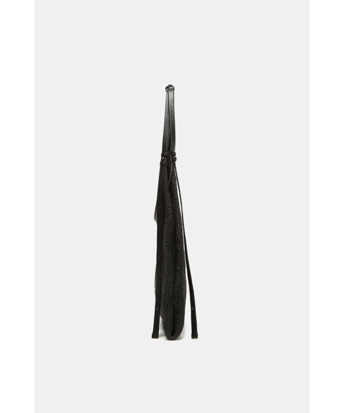 COURONNEの「Seine Shoulder 36 Raffia (Black)_RCBSX25655BKX（ショルダーバッグ・レディース・ブラック・FREE）」の4枚目の写真