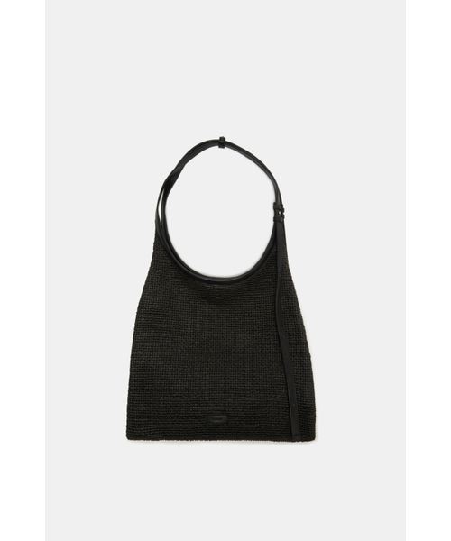 COURONNEの「Seine Shoulder 36 Raffia (Black)_RCBSX25655BKX（ショルダーバッグ・レディース・ブラック・FREE）」の6枚目の写真