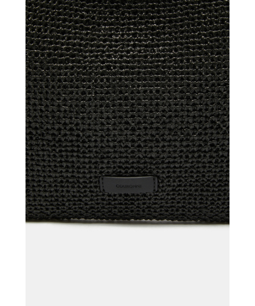 COURONNEの「Seine Shoulder 36 Raffia (Black)_RCBSX25655BKX（ショルダーバッグ・レディース・ブラック・FREE）」の8枚目の写真