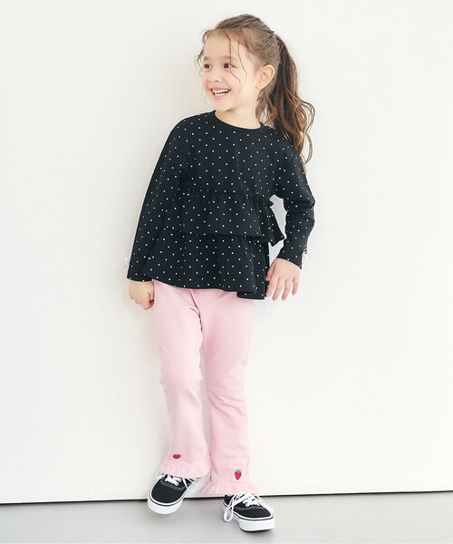 apres les cours（アプレレクール）の「モチーフポケットパンツ/7days Style pants（その他パンツ・キッズ・ピンク/ブルー/ブラック・130/120/110/100/90/80）」の9枚目の写真