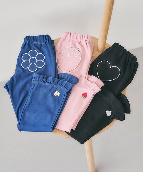 apres les cours（アプレレクール）の「モチーフポケットパンツ/7days Style pants（その他パンツ・キッズ・ピンク/ブルー/ブラック・130/120/110/100/90/80）」の14枚目の写真