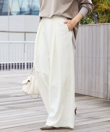 RIVE DROITE | 【美シルエット】クロスタックワイドパンツ(スラックス)