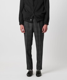 SOVEREIGN | ＜SOVEREIGN＞グレンチェック ハーフギャザー イージースラックス(スラックス)