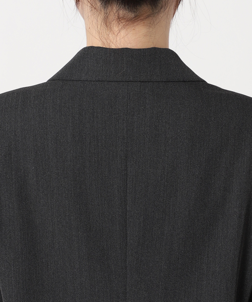 journal standard L'essage（ジャーナルスタンダードレサージュ）の「《追加6》ヴィスポリギャバブレザージャケット（テーラードジャケット・レディース・グレー/ネイビー・38/36）」の20枚目の写真