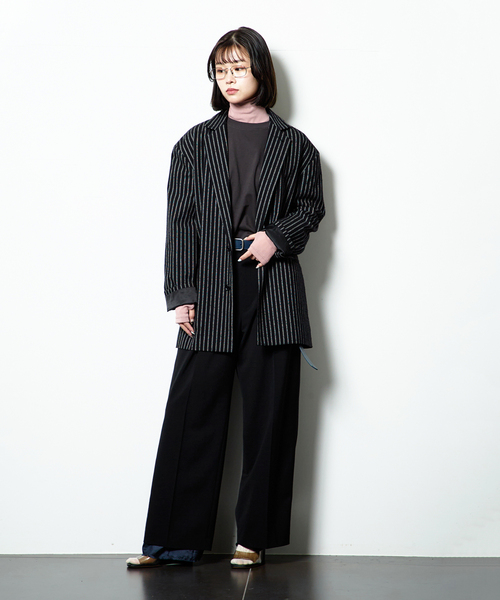 CITYSHOP（シティーショップ）の「SINGLE ジャケット（テーラードジャケット・レディース・ブラック系その他/ブラック・36/38）」の17枚目の写真