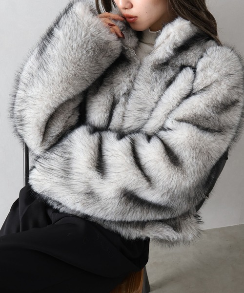 MIXファースタンドZIPブルゾン（ブルゾン）｜SpRay（スプレイ