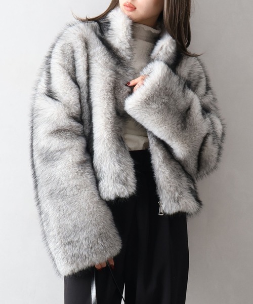 MIXファースタンドZIPブルゾン（ブルゾン）｜SpRay（スプレイ