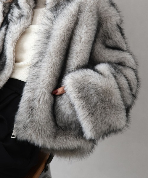 MIXファースタンドZIPブルゾン（ブルゾン）｜SpRay（スプレイ