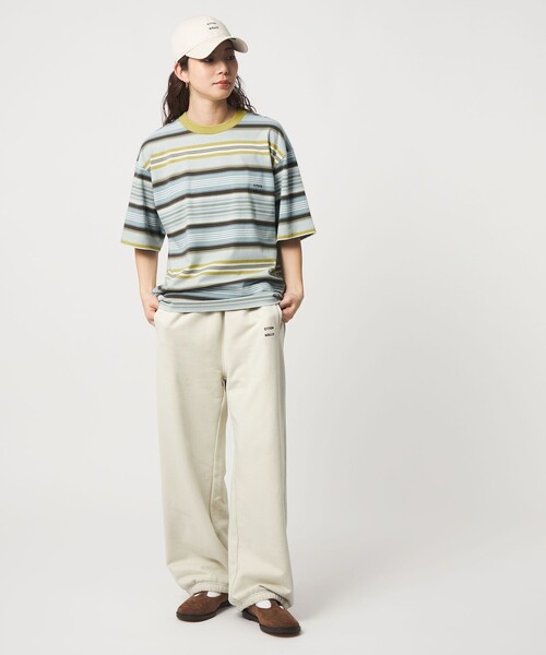 CITEN(シテン)の「<CITEN>カリフォルニアボーダーT(Tシャツ/カットソー・メンズ・イエロー/ブラック・L/M/S)」の7枚目の写真