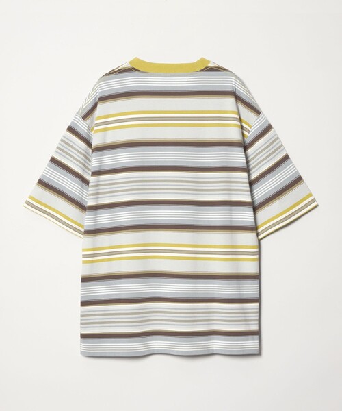CITEN(シテン)の「<CITEN>カリフォルニアボーダーT(Tシャツ/カットソー・メンズ・イエロー/ブラック・L/M/S)」の17枚目の写真
